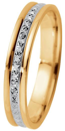 Kohinoor kihla 3,5mm vk/kk - Puustjärven Kello & Kulta