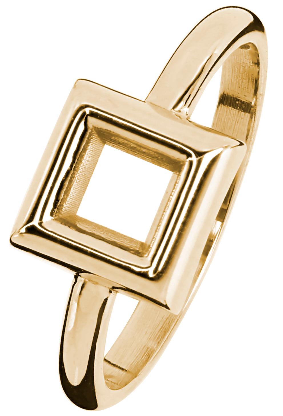 Kohinoor Deco - keltakultainen sormus 013-664-160 - Puustjärven Kello & Kulta