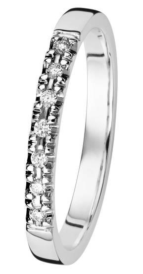 Kohinoor Cristal 033-244V-07 timanttisormus 0,07ct - Puustjärven Kello & Kulta