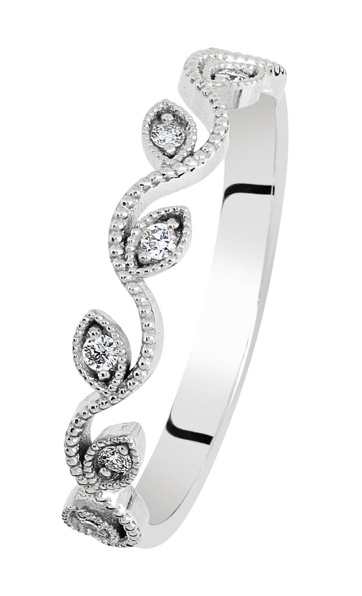 Kohinoor Swan 0,07ct timanttisormus keltakultaa 033-431-07 - Puustjärven Kello & Kulta