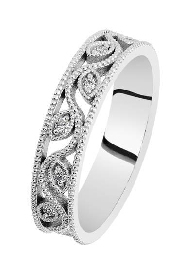 Kohinoor Swan timanttisormus 0,06ct H/Si valkokultaa 033-432VC-06 - Puustjärven Kello & Kulta