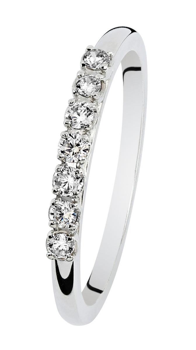 Kohinoor Noemi 0,14ct timanttisormus valkokultaa 033-475V-14 - Puustjärven Kello & Kulta