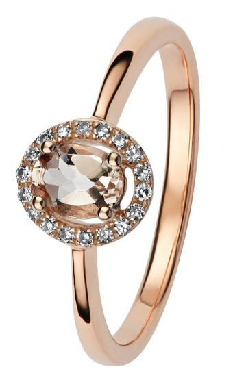 Kohinoor Loreley timanttisormus morganiitilla - Puustjärven Kello & Kulta