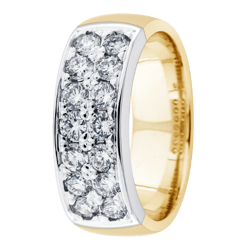 Festive Luxury Thelma timanttisormus 14-111-100 keltakulta - Puustjärven Kello & Kulta