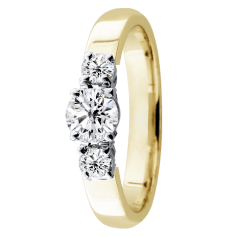 Festive Luxury Trilogy Trend timanttisormus 14-446-060FL - Puustjärven Kello & Kulta