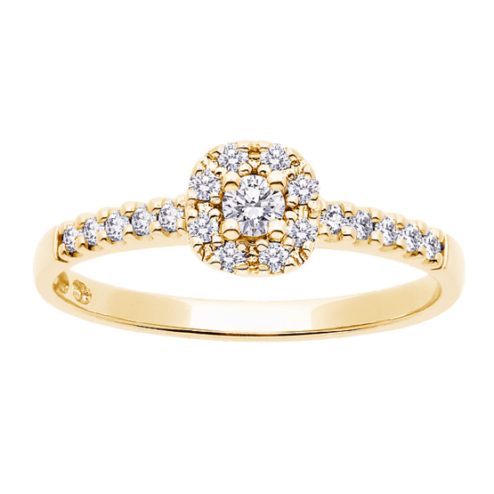 Festive Vintage Jasmin timanttisormus 14-561-025 keltakulta - Puustjärven Kello & Kulta