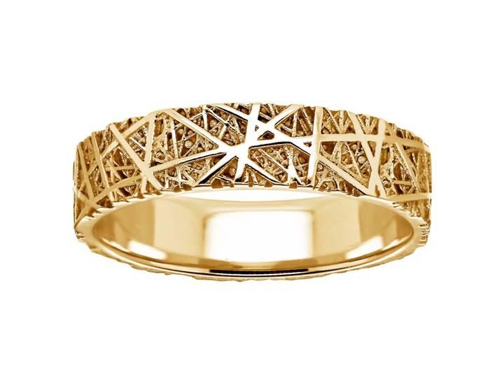 Festive Routa 5mm sormus 14K keltakulta - Puustjärven Kello & Kulta