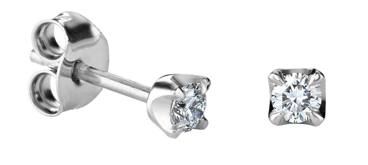 Kohinoor Leonora - valkokultaiset timanttisormukset 143-248V-20B4 - Puustjärven Kello & Kulta