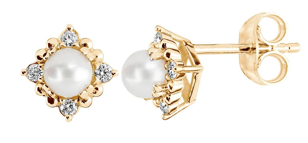 Kohinoor Celeste helmi-timanttikorvakorut 143-440-08 - Puustjärven Kello & Kulta