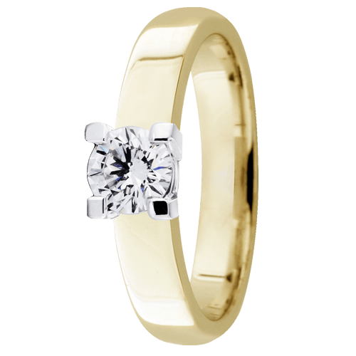 Festive The One Roxanne Briljant timanttisormus 14-213-045 keltakulta - Puustjärven Kello & Kulta
