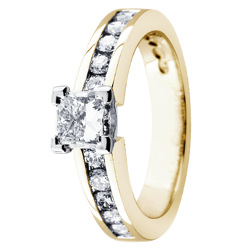 Festive Luxury Wanajatar timanttisormus 14-408-090 kulta - Puustjärven Kello & Kulta