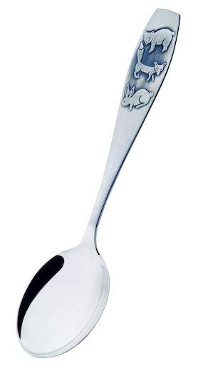 METSÄNELÄIMET KUMMILUSIKKA HOPEAA - Puustjärven Kello & Kulta