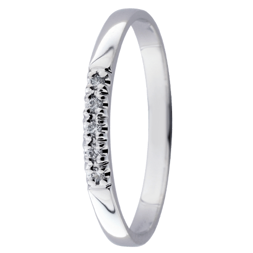 Festive Promise Victoria timanttisormus 14-432-005 valkokulta - Puustjärven Kello & Kulta