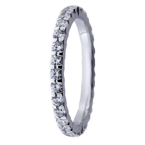 Festive Luxury Sophia Eternity timanttisormus 14-474-090-W valkokulta - Puustjärven Kello & Kulta