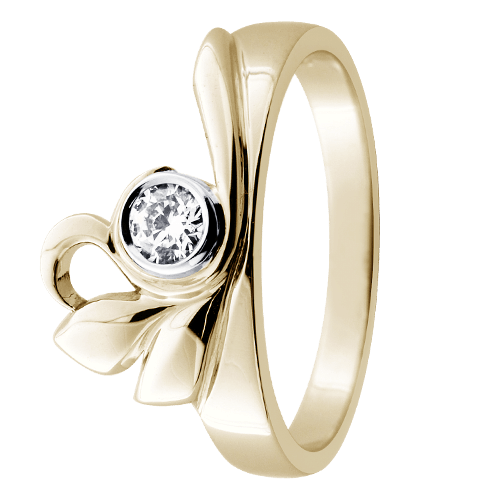 Festive New Style Garden timanttisormus 14-490-016 - Puustjärven Kello & Kulta