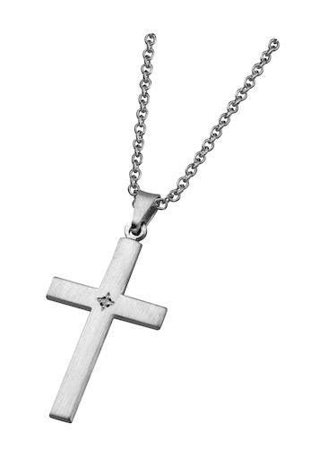 Ristiriipus 15x28mm + 42/45cm ketju - Puustjärven Kello & Kulta