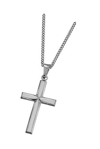 Ristiriipus 15x28mm + 42/45cm ketju - Puustjärven Kello & Kulta