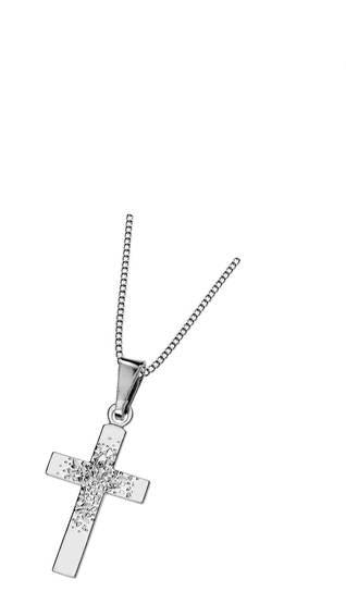 Ristiriipus 11x20mm + 42/45cm ketju - Puustjärven Kello & Kulta