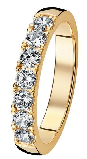 Kohinoor Estelle-rivitimanttisormus 0,70ct H/Vs - Puustjärven Kello & Kulta