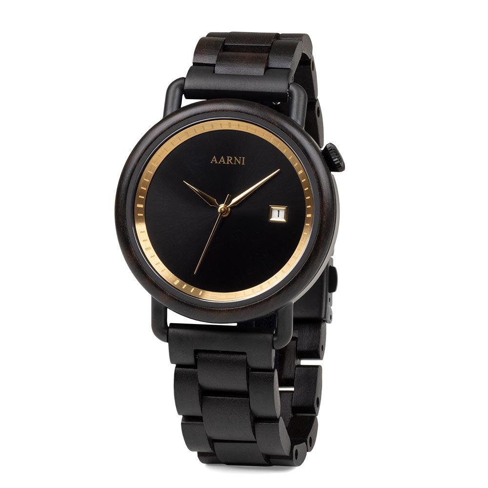 Aarni Atlas Eebenpuu - miesten rannekello - Puustjärven Kello & Kulta