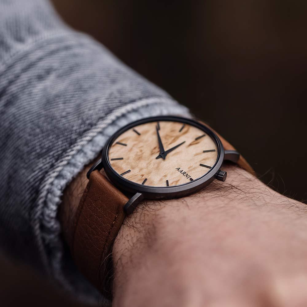 Aarni Tundra Visakoivu - miesten rannekello - Puustjärven Kello & Kulta