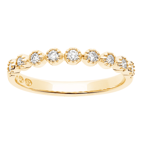 Festive Vintage Anna timanttisormus 14-559-018 keltakulta - Puustjärven Kello & Kulta