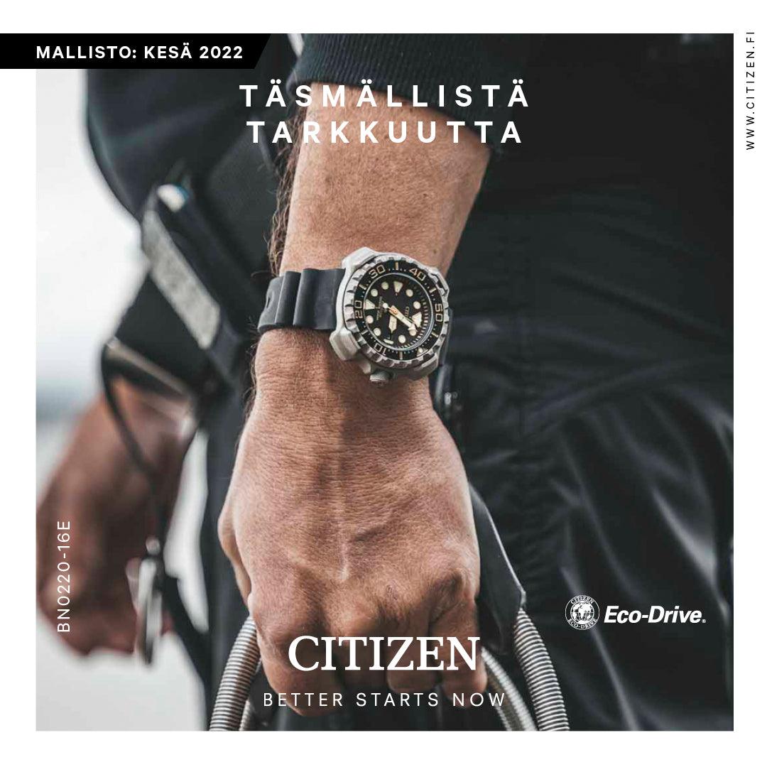 Citizen Eco-Drive Promaster Diver - miesten rannekello BN0220-16E - Puustjärven Kello & Kulta
