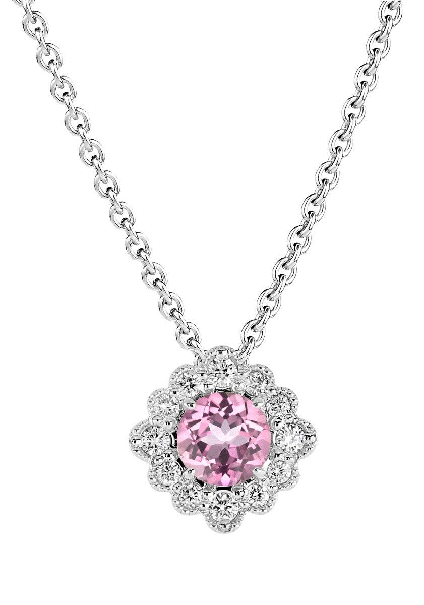 Kohinoor Bellis - valkokultainen timanttiriipus 983A-616VPT-16 - Puustjärven Kello & Kulta