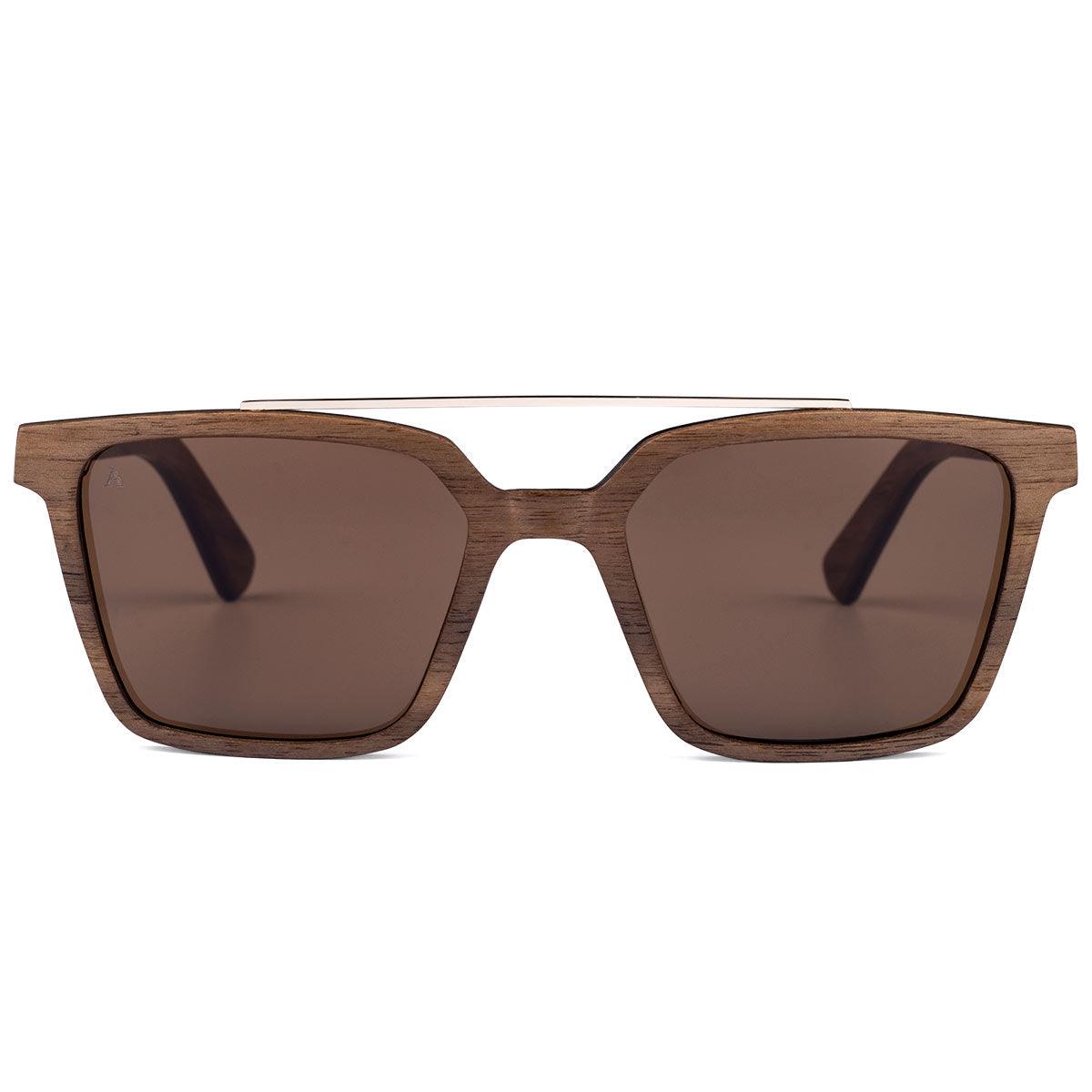 Aarni Blake Pähkinäpuu aurinkolasit - Puustjärven Kello & Kulta