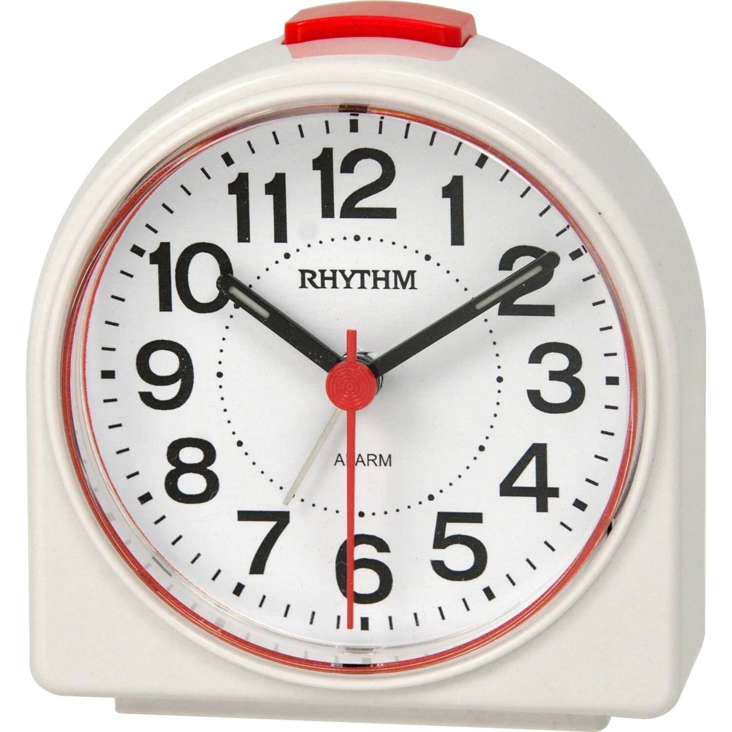 Rhythm - valkopunainen herätyskello CRE303-NR01 - Puustjärven Kello & Kulta