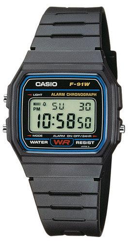 Casio - miesten rannekello F-91W-1YER - Puustjärven Kello & Kulta