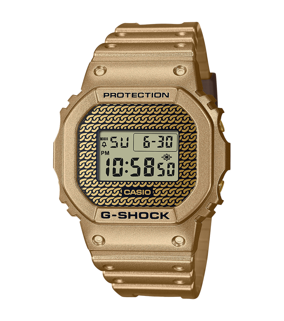 Casio G-Shock Gold Chain Limited Edition - rannekello DWE-5600HG-1ER - Puustjärven Kello & Kulta