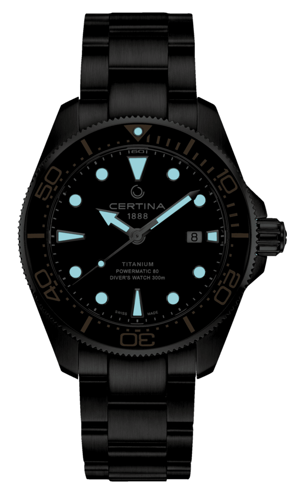 Certina DS Action Diver Titanium - miesten rannekello C0326074405100 - Puustjärven Kello & Kulta