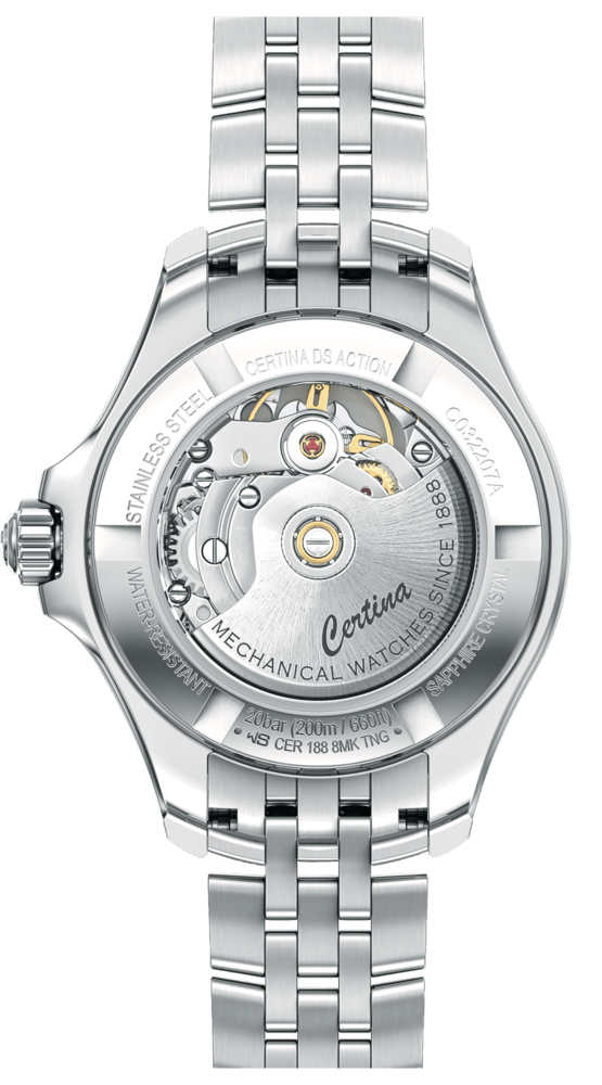 Certina Ds Action Lady Powermatic 80 - naisten rannekello C0322071111600 - Puustjärven Kello & Kulta