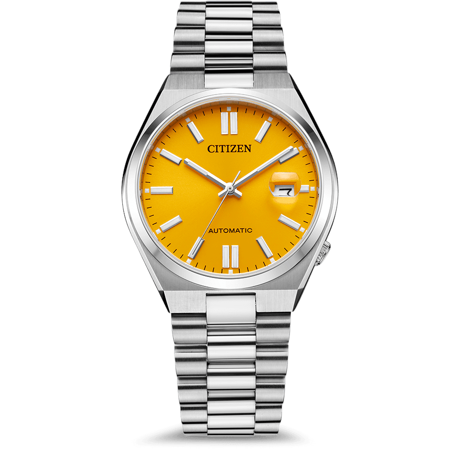 Citizen Automatic Yellow - miesten rannekello NJ0150-81Z - Puustjärven Kello & Kulta