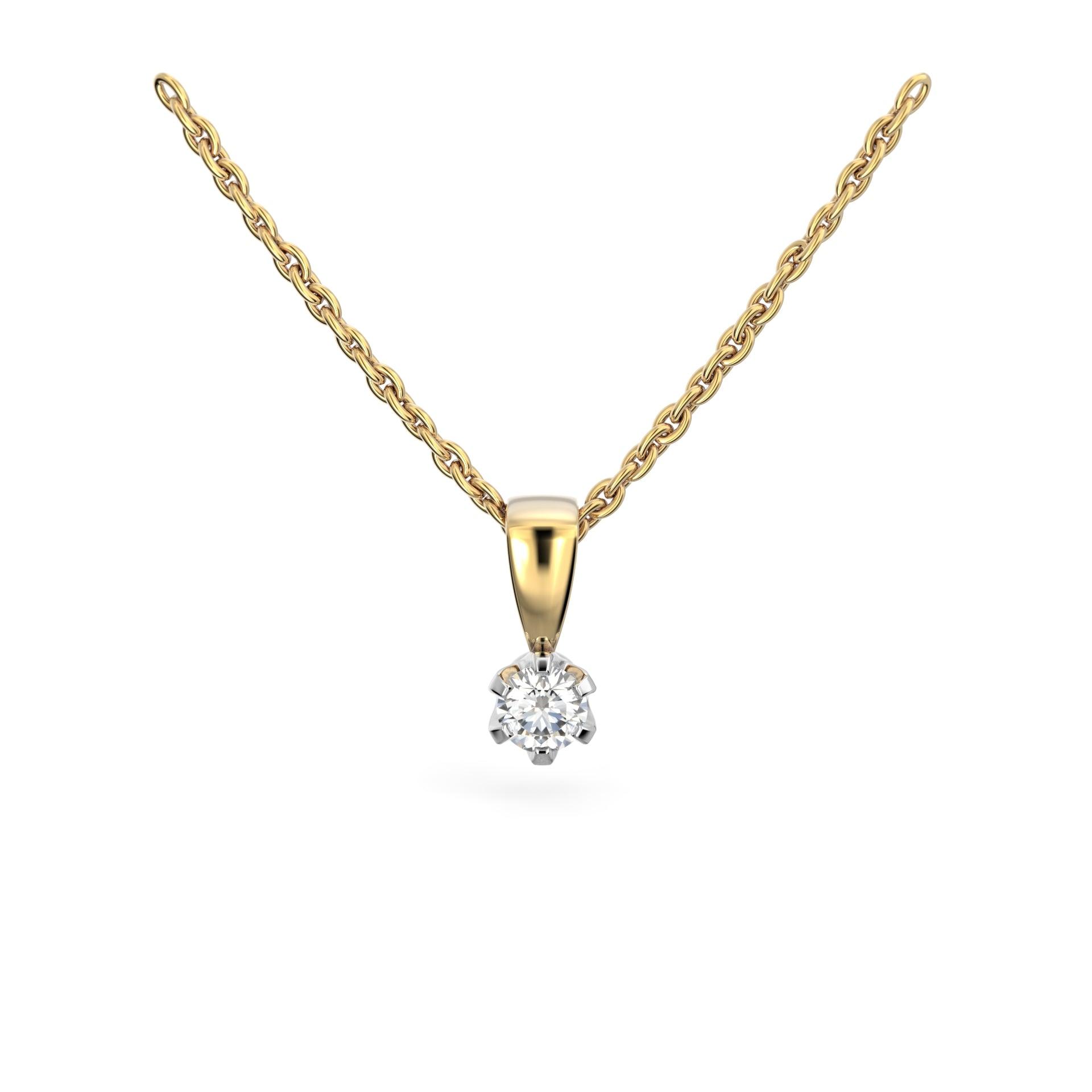 Classic 0,10ct H/Si riipus kelta-valkok. - Puustjärven Kello & Kulta