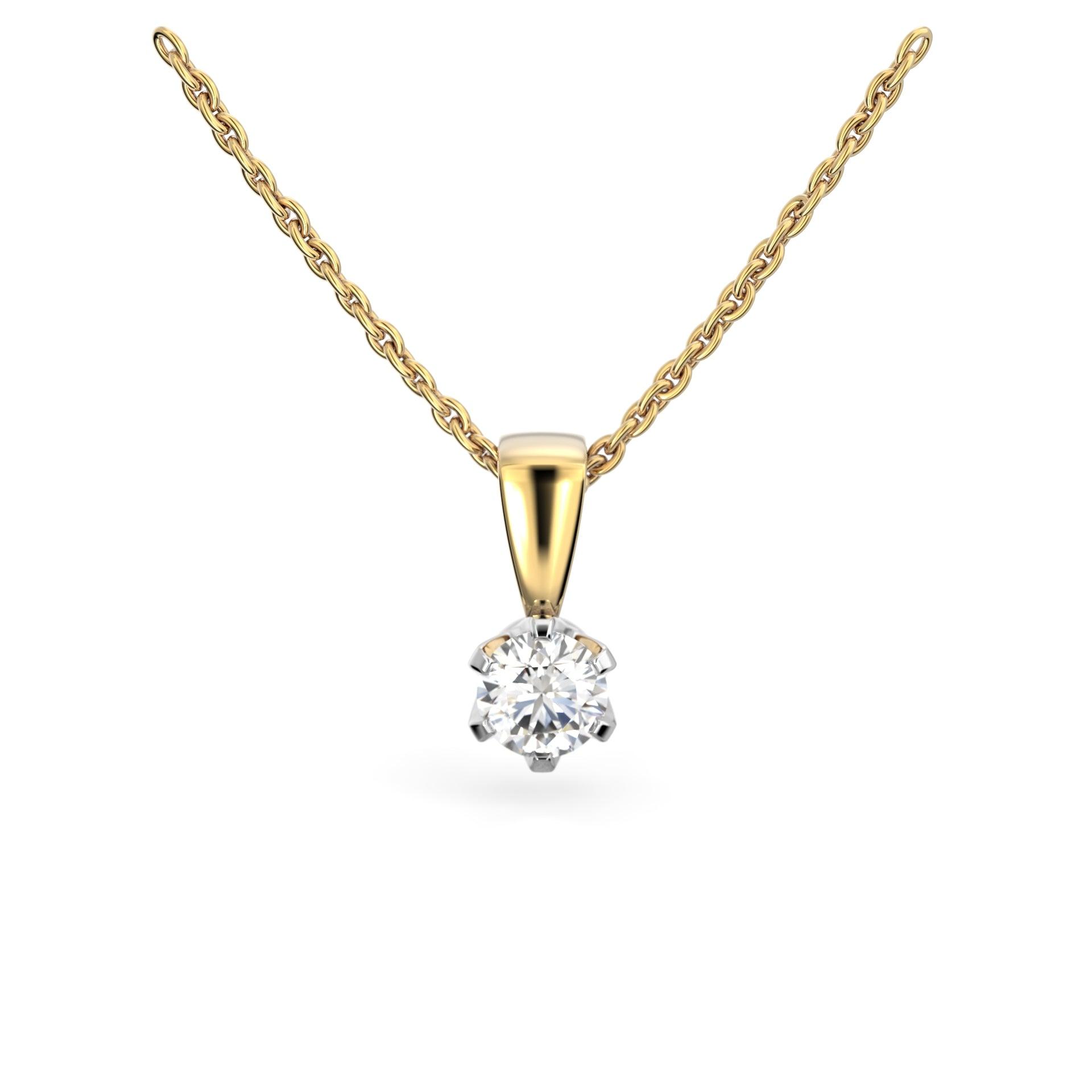 Classic 0,30ct H/Si riipus kelta-valkok. - Puustjärven Kello & Kulta