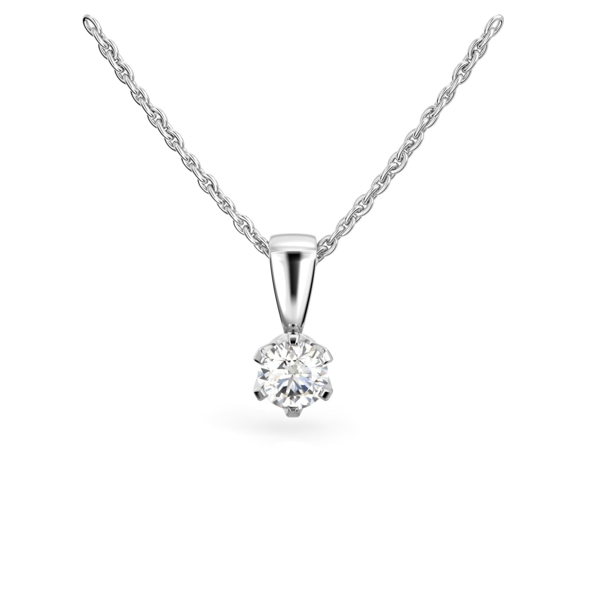 Classic 0,30ct H/Si riipus valkokulta - Puustjärven Kello & Kulta