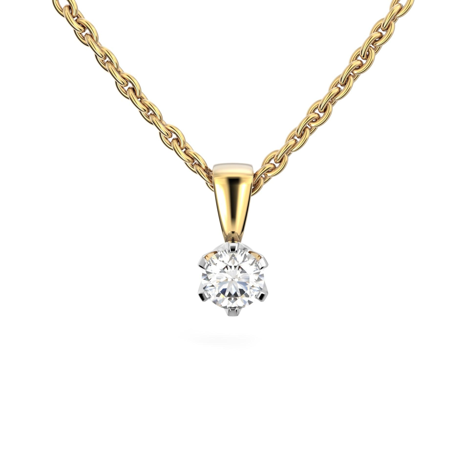 Classic 0,40ct H/Si riipus kelta-valkok. - Puustjärven Kello & Kulta