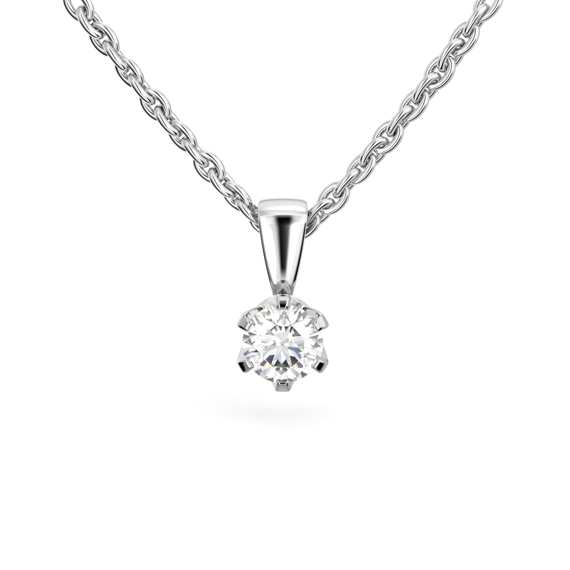 Classic 0,50ct H/Si riipus valkokulta - Puustjärven Kello & Kulta