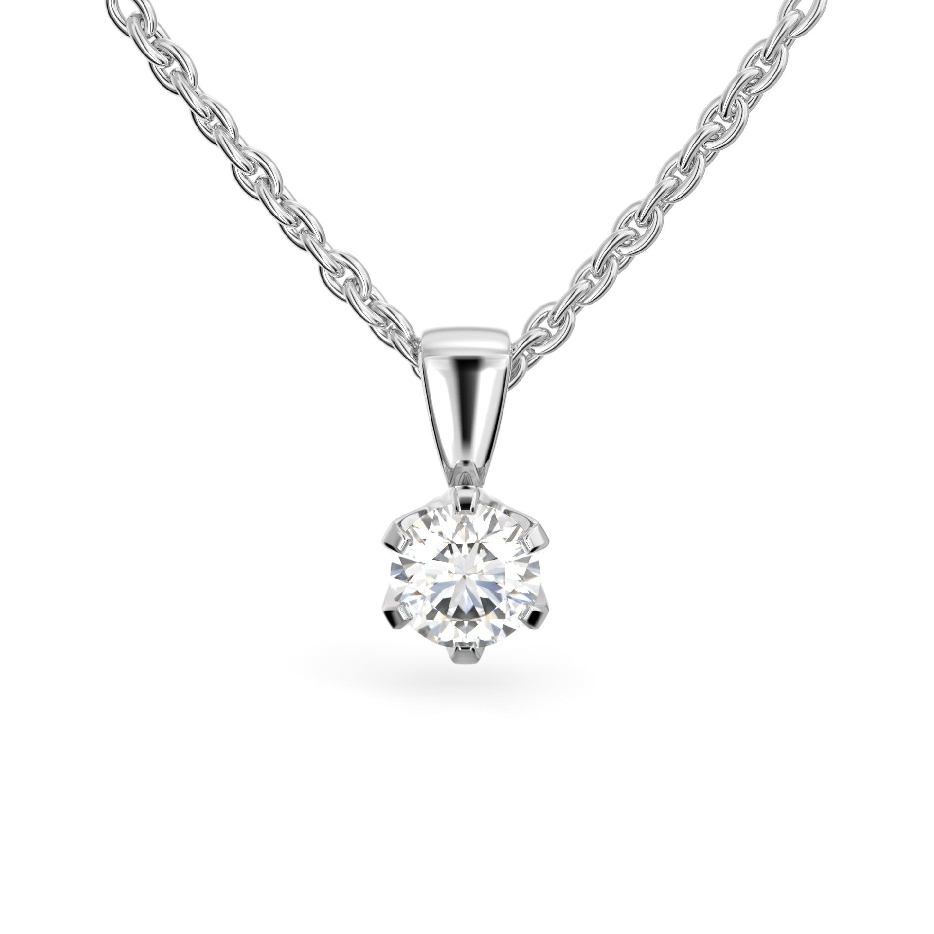 Classic 0,70ct H/Si riipus valkokulta - Puustjärven Kello & Kulta