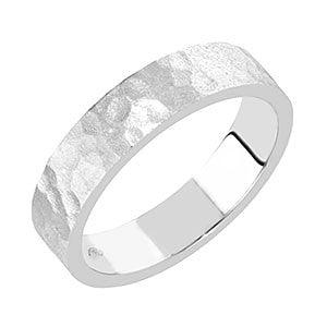 Sandberg Rakka - valkokultainen sormus E-255-W-RAKKA-195 - Puustjärven Kello & Kulta