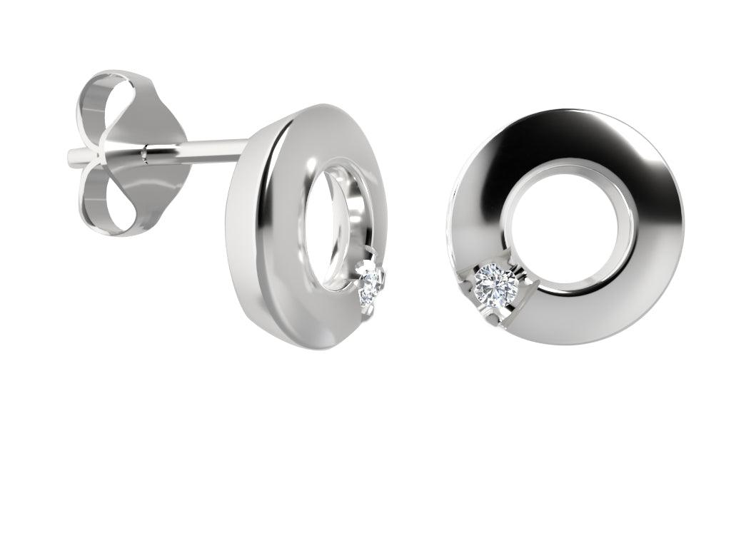 Kohinoor Estelle 2x0,01ct timanttikorvakorut valkokultaa 143-216V-02 - Puustjärven Kello & Kulta