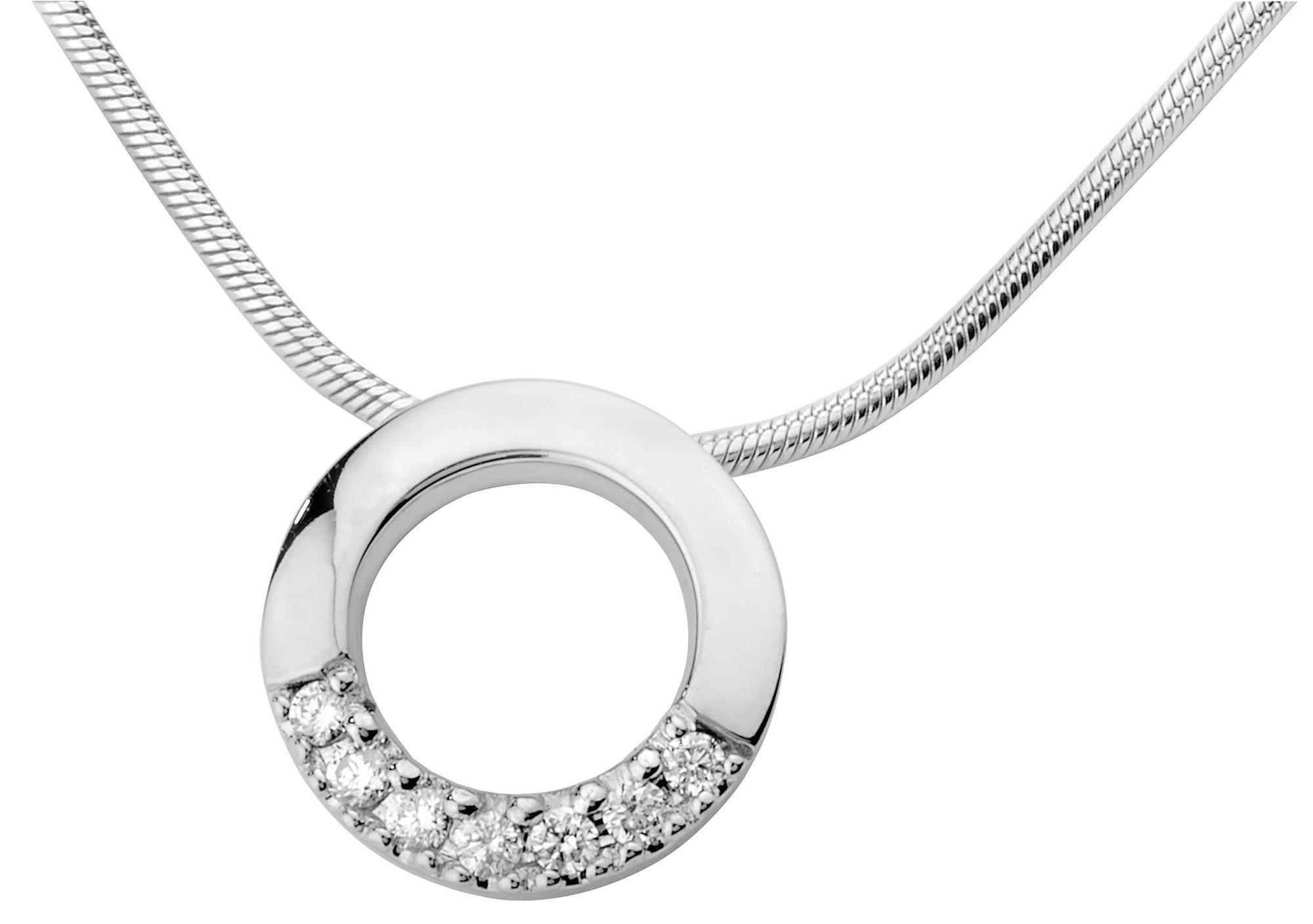 Kohinoor Estelle timanttikaulakoru 0,07ct valkokultaa 213-216V-07 - Puustjärven Kello & Kulta