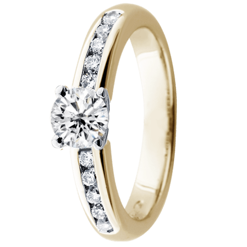 Festive Luxury Verona Solitaire timanttisormus 14-444-065 - Puustjärven Kello & Kulta