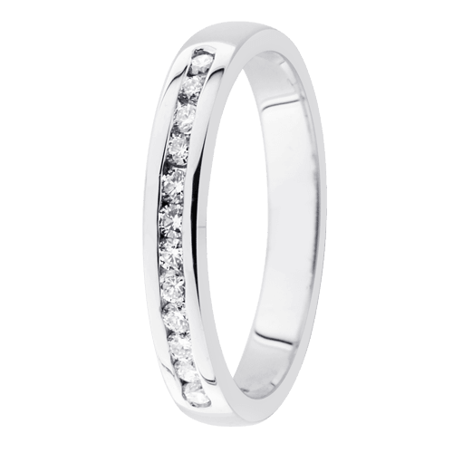 Festive Ensemble timanttisormus 14-400-024 valkokulta - Puustjärven Kello & Kulta