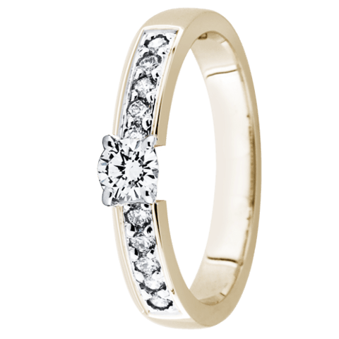 Festive Ensemble timanttisormus 14-402-040 valkokulta - Puustjärven Kello & Kulta