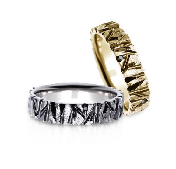 Festive Rautapuu timanttisormus 14-518-006B kulta - Puustjärven Kello & Kulta