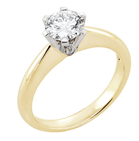 Festive The One Classic timanttisormus 14-204-100 keltakulta - Puustjärven Kello & Kulta