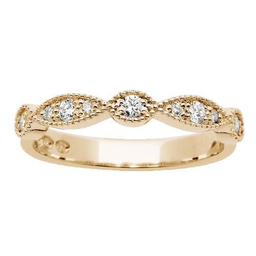 Festive Vintage Edith timanttisormus 14-531-019 keltakulta - Puustjärven Kello & Kulta